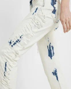 Jean Bleach blanc/bleu