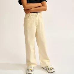 Jean bootcut Popies naturel