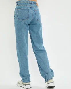 Jean droit 100% Coton Bio Heddal Baggy Style bleu