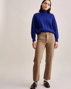 Jean droit 100% Coton Bio Popeye praline