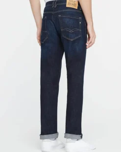 Jean droit 100% Coton Bio Pure Denim Rocco bleu foncé