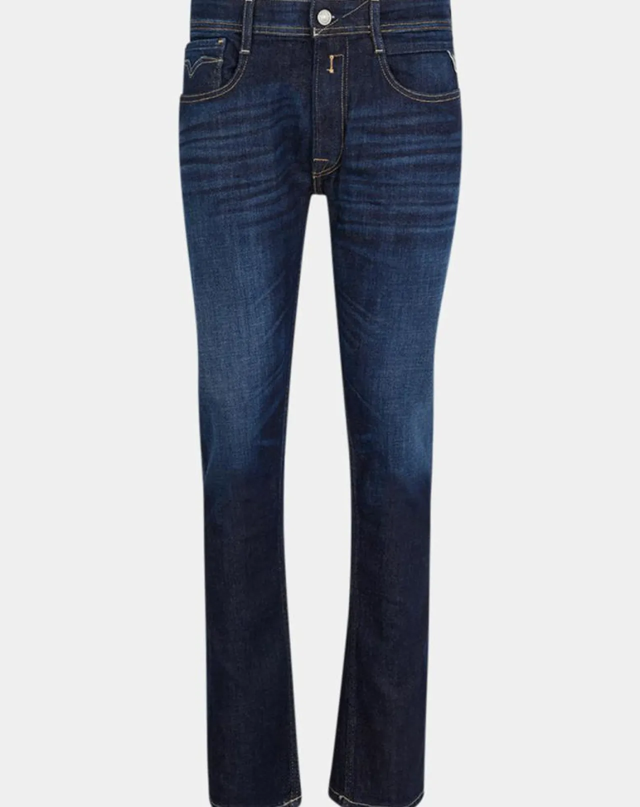 Jean droit 100% Coton Bio Pure Denim Rocco bleu foncé