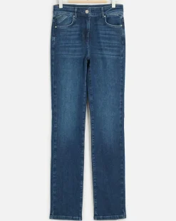 Jean droit Darlingta denim moyen