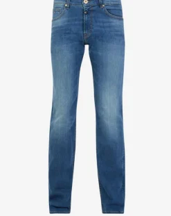 Jean Droit Datte délavé bleu