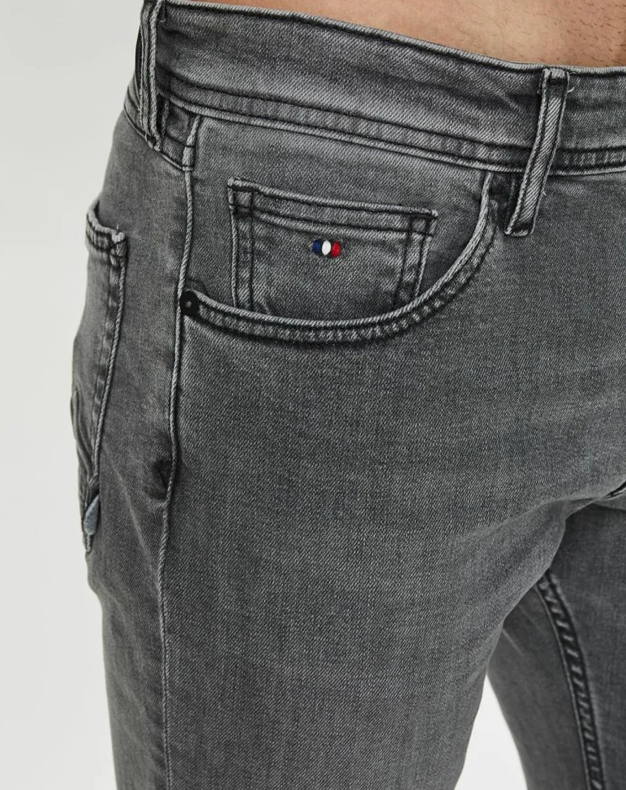 Jean Droit Datte Noos gris