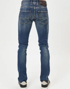 Jean Droit Grover 3J Med bleu