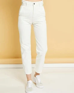 Jean droit Natural Marta écru