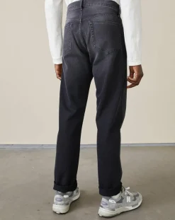 Jean droit Pierce vintage gris