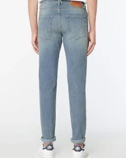 Jean en Coton Bio Replay 573 bleu moyen