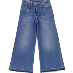 Jean en Toile de coton Jivey large bleu