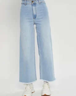 Jean Evasé Free Fall Ind bleu clair