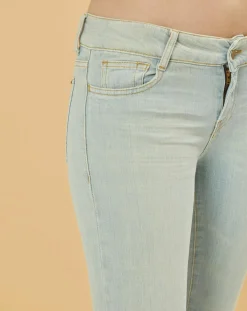 Jean flare Adriana bleu