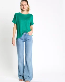 Jean flare léger bleu clair