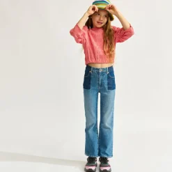 Jean flare Pinna bleu