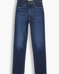 Jean high slim straight 70's sonoma hills bleu