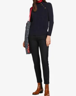 Jean Keeper bleu foncé