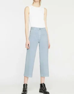 Jean large Amy bleu clair