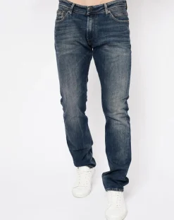Jean Marlon Fit bleu