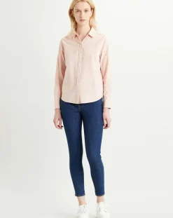 Jean Mile High Ankle bleu