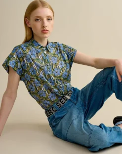 Jean Pieta light blue bleach