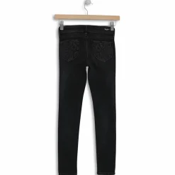 Jean Pixlette Poche Léopard gris anthracite