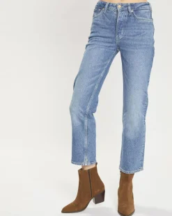 Jean Regular Fit bleu délavé