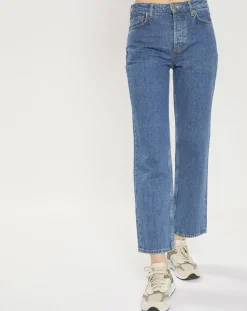 Jean Regular Fit taille haute Sky bleu brut