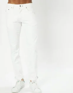 Jean Regular Fit uni blanc