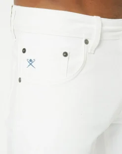 Jean Regular Fit uni blanc