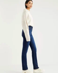 Jean righ rise straight 724 bleu