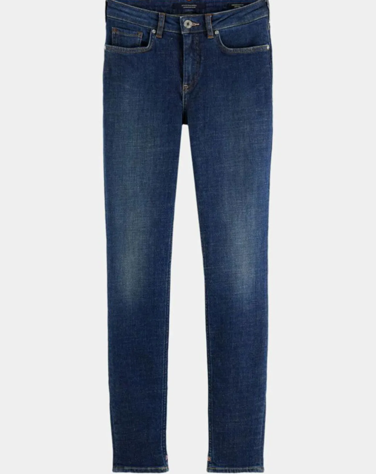 Jean Skinny Bohemienne Tr bleu foncé