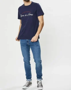 Jean Skinny Dadas bleu moyen