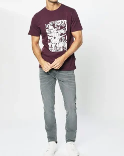 Jean Skinny Dadas gris