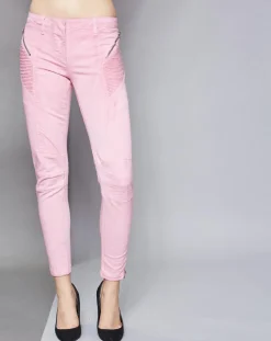 Jean Skinny délavé rose