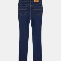 Jean Skinny en Coton taille haute Dora bleu