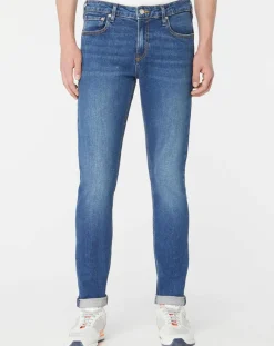 Jean Skinny Fit en Coton Bio mélangé bleu
