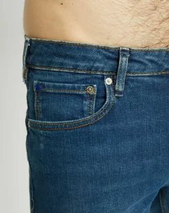 Jean Skinny Fit en Coton Bio mélangé bleu