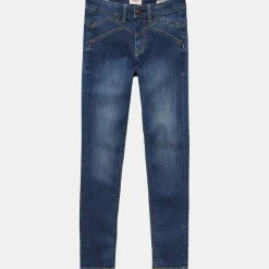 Jean Skinny Pixlette délavé bleu