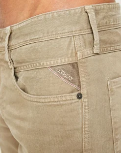 Jean Slim Anbass Hyper Color beige