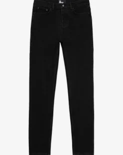 Jean Slim délavé noir délavé