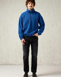 Jean slim en Toile de Coton Peeg noir