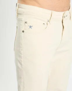 Jean Slim Fit écru