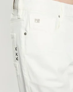 Jean Slim Fit surteint écru