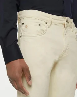 Jean Slim Fit Uni écru