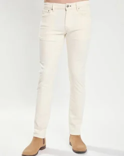 Jean Slim Fit Uni écru