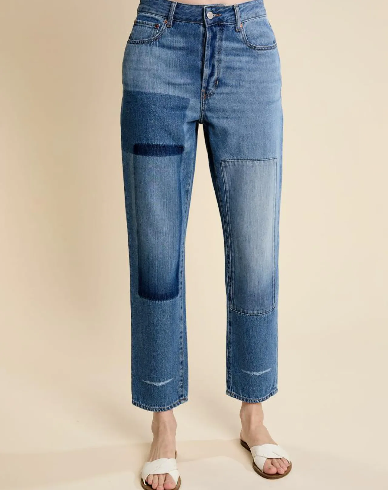 Jean slim Pam bleu vintage