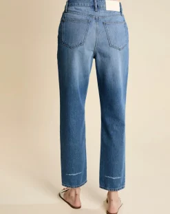 Jean slim Pam bleu vintage