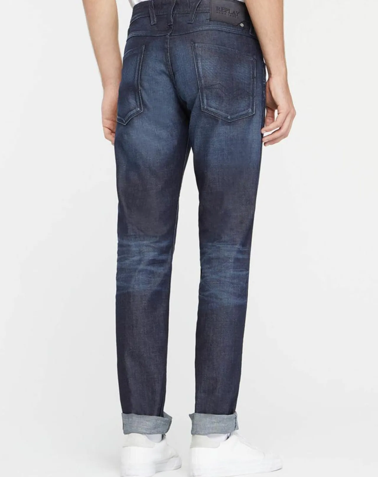 Jean Slim Pure Denim Anbass bleu foncé
