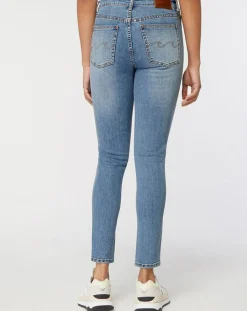 Jean Slim Shoreline bleu moyen