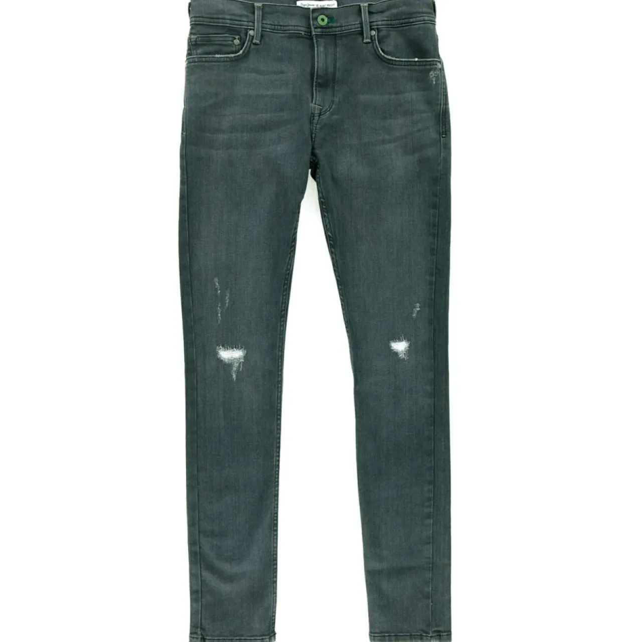 Jean Slim taille basse Finly gris foncé